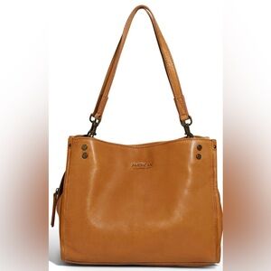 Handbag - Lenox Triple Entry Satchel 100% American Leather
